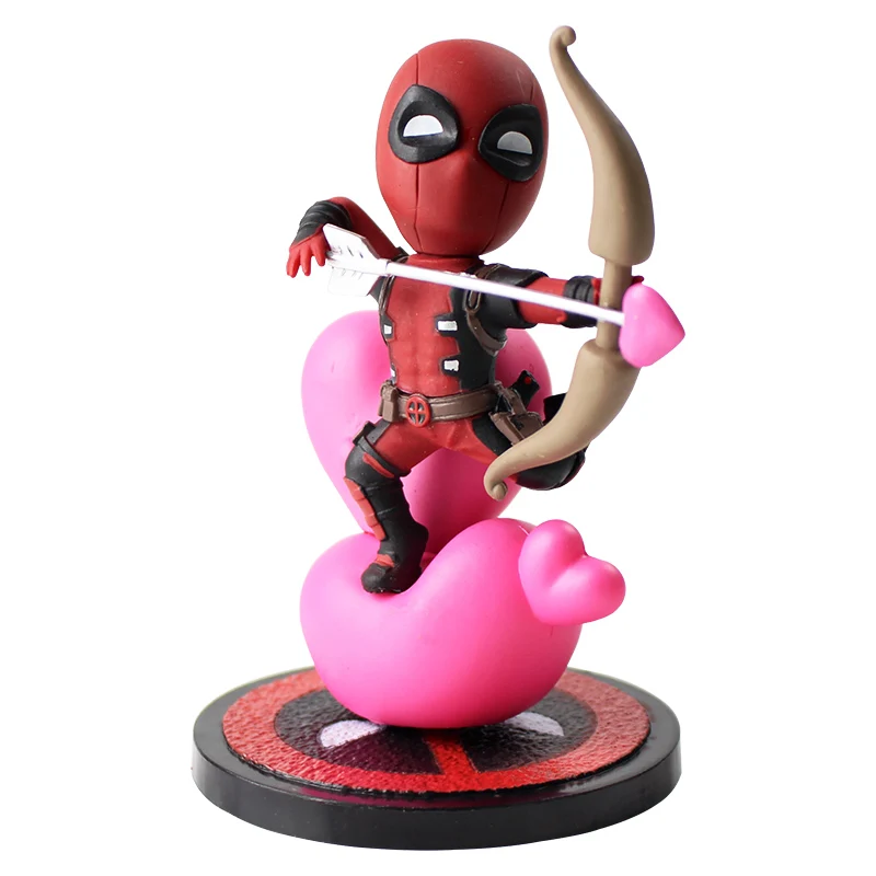 Игрушечная фигурка Дэдпула мини яйцо серия атаки X Men Уэйд с единорогом котенок