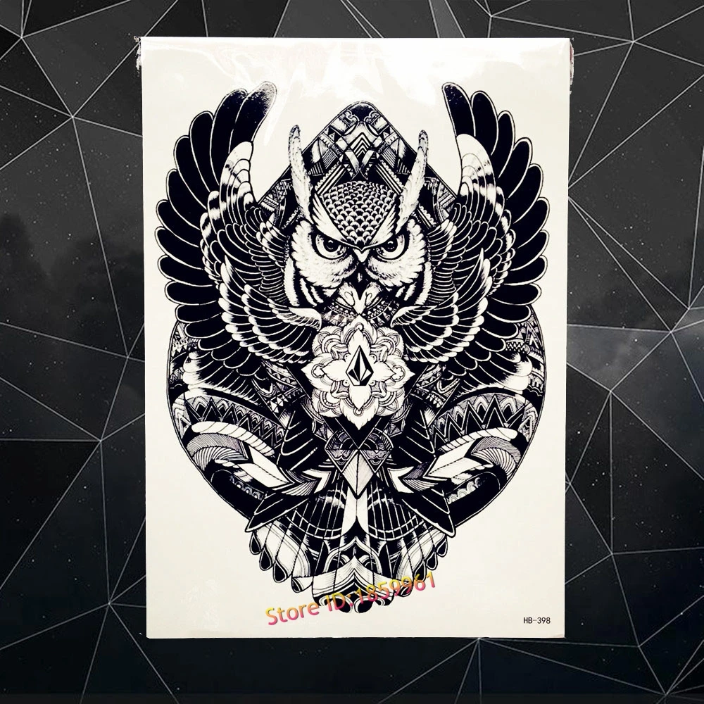 Водонепроницаемый сексуальный временный тату с 3D изображением ветви дерева и пионов из Китая, фальш-наклейки размером 21х15 см, искусство тела в акварельной технике, паста для татуировок.