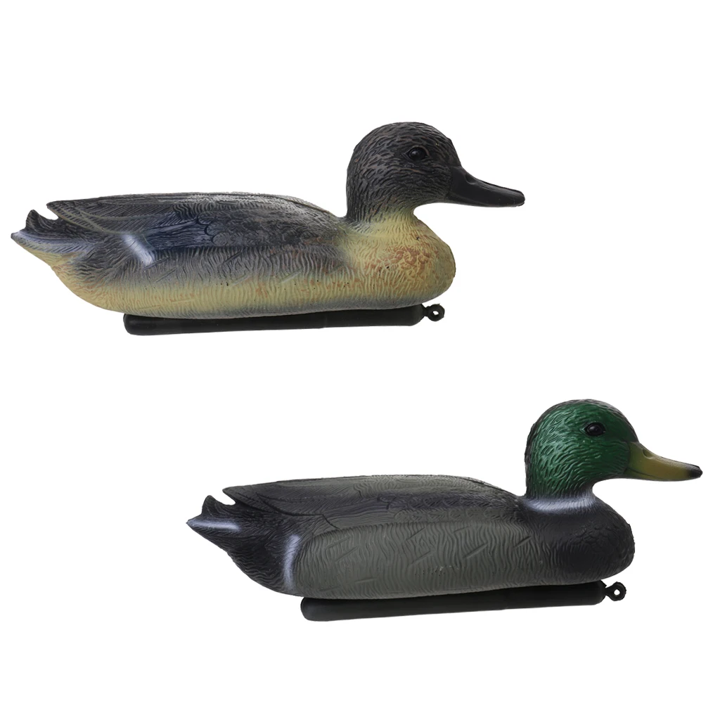 2 шт. Floatation Lifelike Duck Decoys наружная стрельба охотничьи принадлежности для фотографирования аксессуары