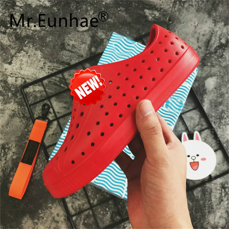 Mr. Eunahe/Детские летние сандалии Nativ прозрачная обувь для детей шлепанцы Croc Scarpe Сабо