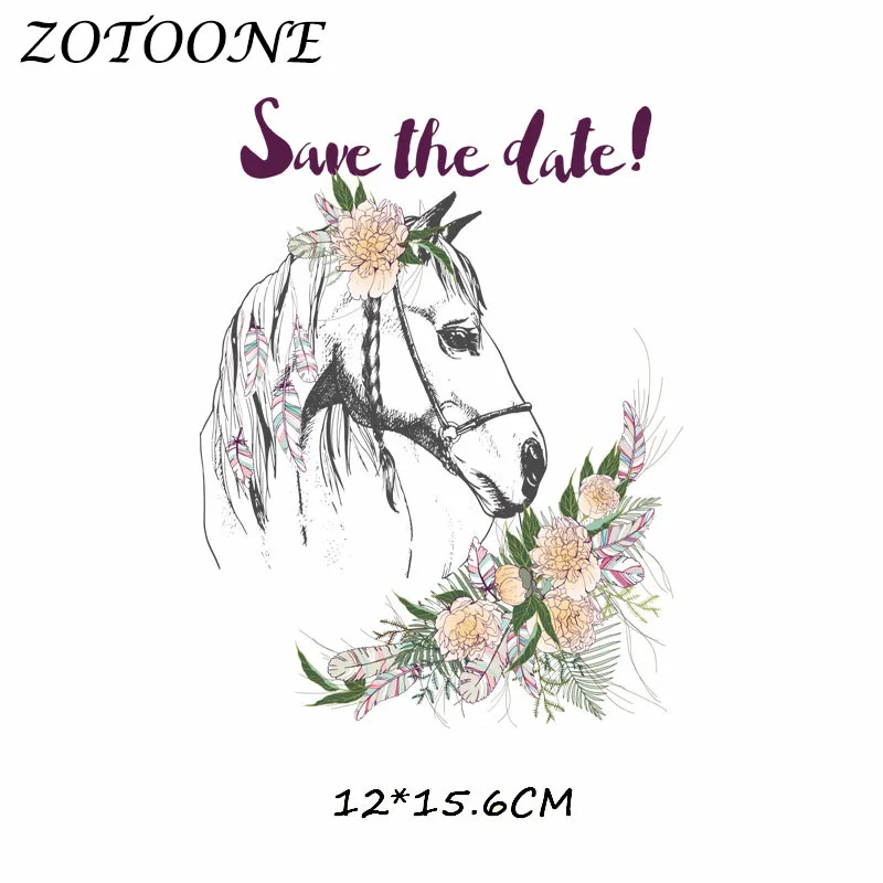 Нашивки ZOTOONE для одежды с милыми животными теплопередача аксессуары сделай сам