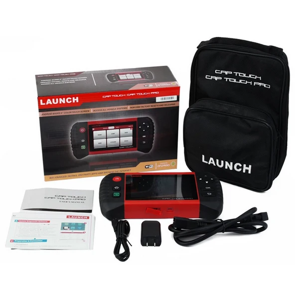 Launch Creader CRP Touch Pro 5.0&quot Android Screen Full System Diagnostic Service Reset Tool with BENZ BMW Connector | Автомобили и