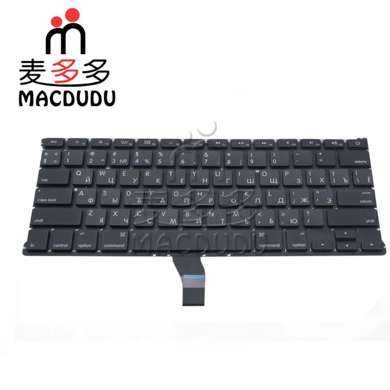 Новая клавиатура для Macbook Air 13 &quotA1466 A1369 RU русская маленький ввод MD223 MD231 MC505 10
