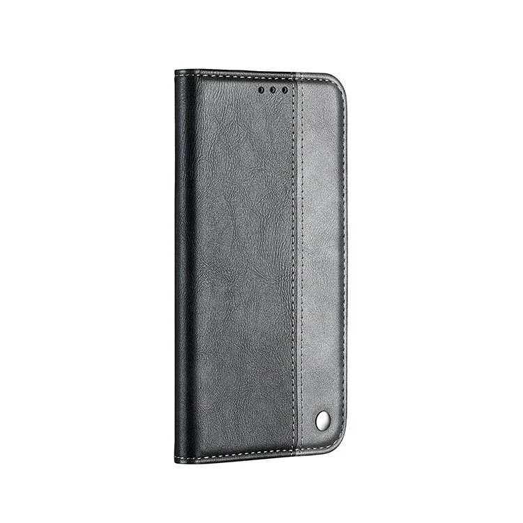 Black Gray Флип Магнитный кожаный чехол для Xiaomi Redmi Note 7 Pro Redmi 6 6A чехлы силиконовый чехол-кошелек для Xiaomi Redmi Note 6 5A 7S Чехол - Цвет: Black Gray