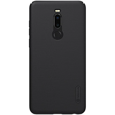 MEIZU Note 8 чехол NILLKIN Супер Матовый экран матовая жесткая задняя крышка из ПК чехол Подарок держатель для телефона - Цвет: Черный