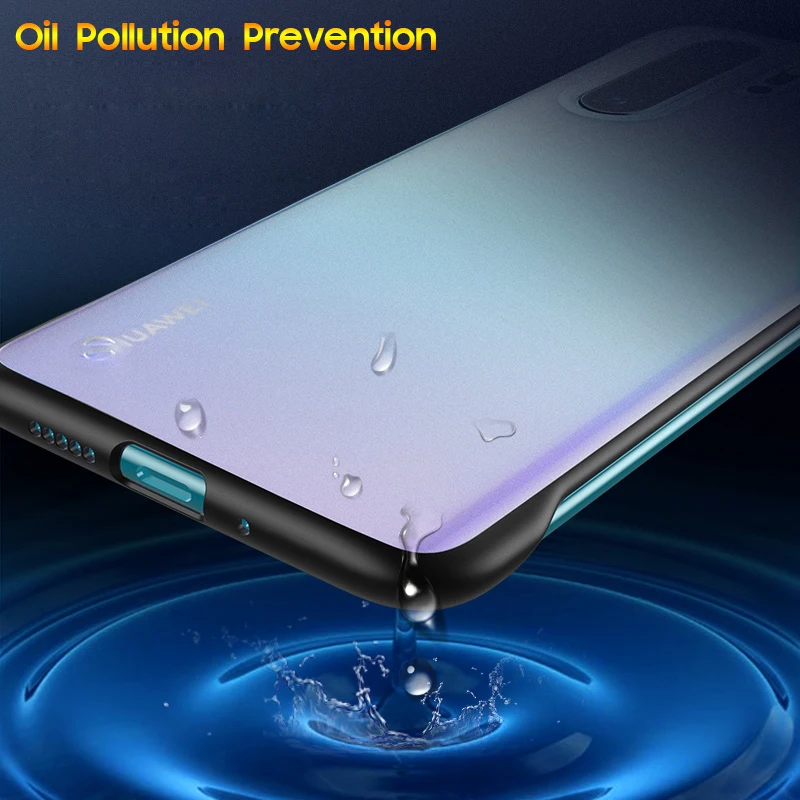 Для HUAWEI P20 P30 MATE 10 20 X Pro Чехол безрамный Бампер Ультра тонкий противоударный чехол для телефона NOVA 3 3i 4 5 Honor 20 V20 Pro Чехол