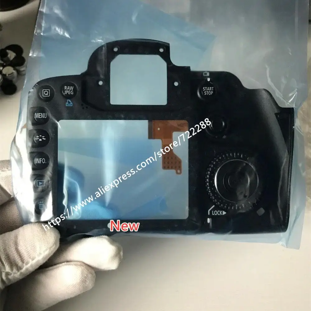 Запасные части для Canon EOS 7D задняя крышка в сборе без ЖК дисплея с кнопкой меню