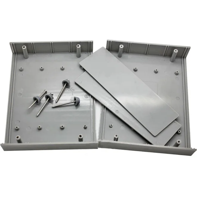 2PCS  Electronic Plastic Project Box Instrument Enclosure Case DIY -130*170*55MM NEW