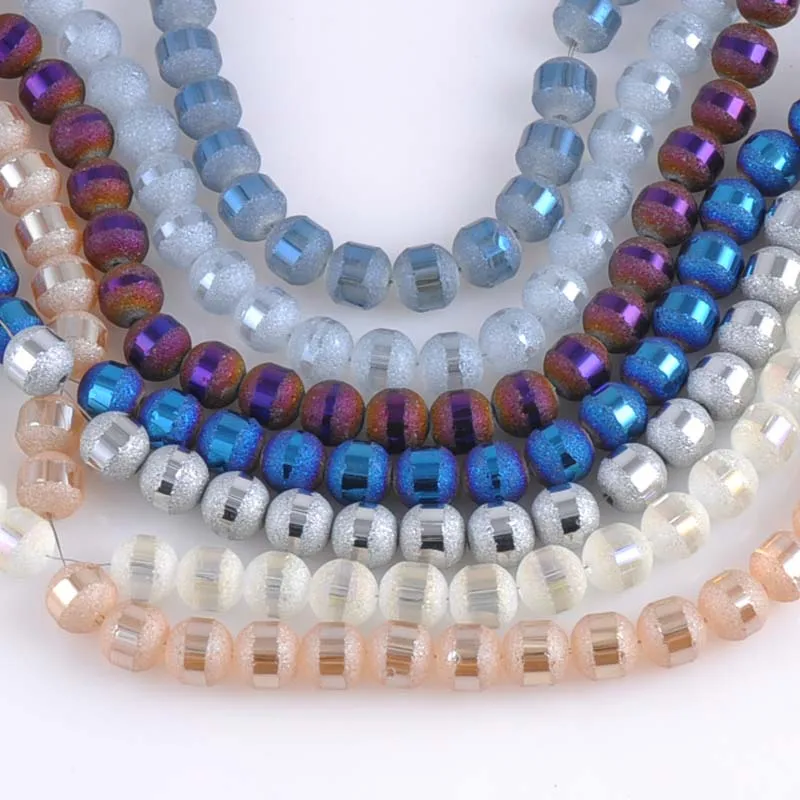 6 мм (около 100 шт) Rondelle граненый хрусталь свободные бусины TRS0213 6|spacer beads|beads spacers