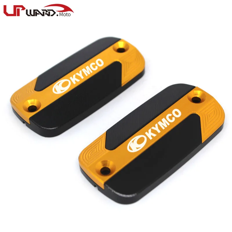 Gold Для KYMCO K-XCT125 300 CenterDT125 200 XCITING 250 300 350 400 S500 мотоциклетные передний тормоз сцепления цилиндр жидкость Крышка Резервуара - Цвет: Gold