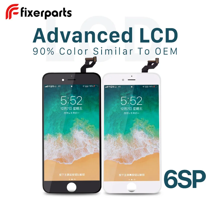 ЖК-дисплей для iphone 6SP с сенсорным экраном и дигитайзером сменный полный комплект