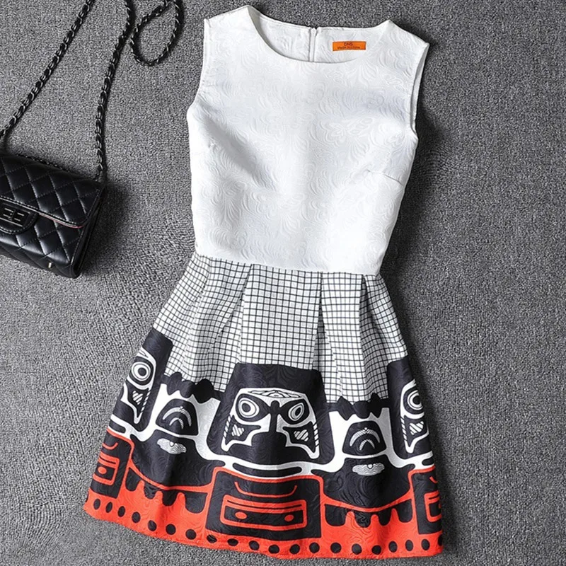 2017 платья для мамы и дочки Летние Стильные одинаковые комплекты семьи одежда