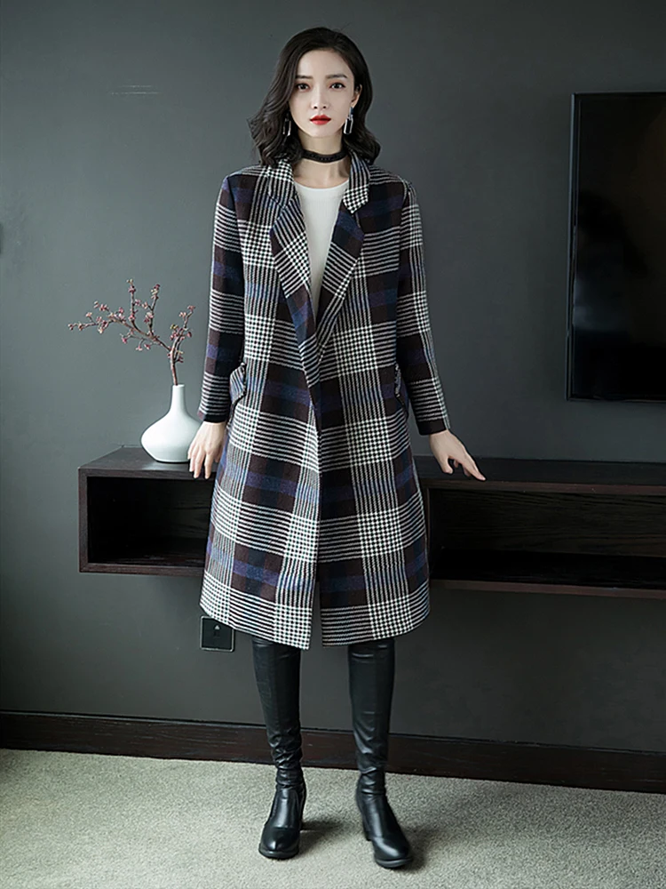 Ветровка Женская Весенняя 2019 Новая модная темпераментная длинная парадная