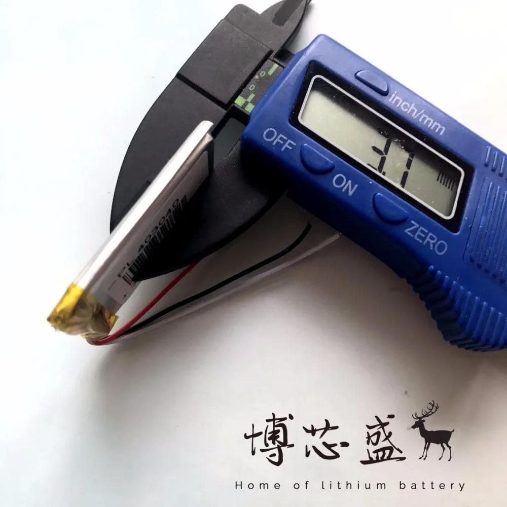 3 7 В литий полимерная батарея 043040 403040 600 мАч MP3 MP4 gps Bluetooth 4*30*40 мм литиевая небольшой