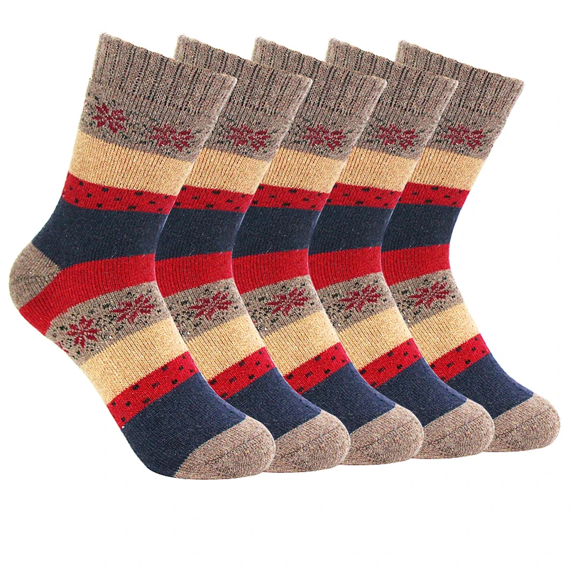 Носки женские теплые мягкие с рисунком снежинок на весну/зиму|picture socks|warm socksthick warm