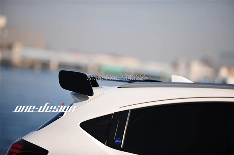 Для Honda vezel HRV Материал FRP Неокрашенный цвет задний спойлер крыло багажника Крышка автомобиля Стайлинг