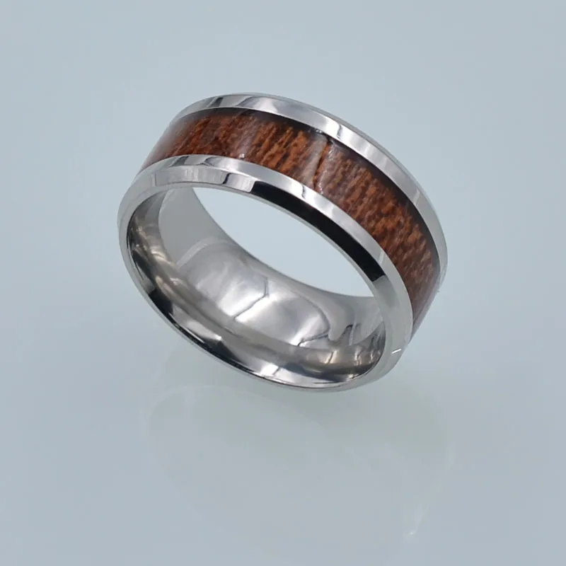 Деревянный гранитный стальной милый унисекс модный кольцо с уникальным дизайном для мужчин и женщин, крутое рок-н-ролльное ювелирное изделие хип-хопа танцевальный подарок модные кольца.