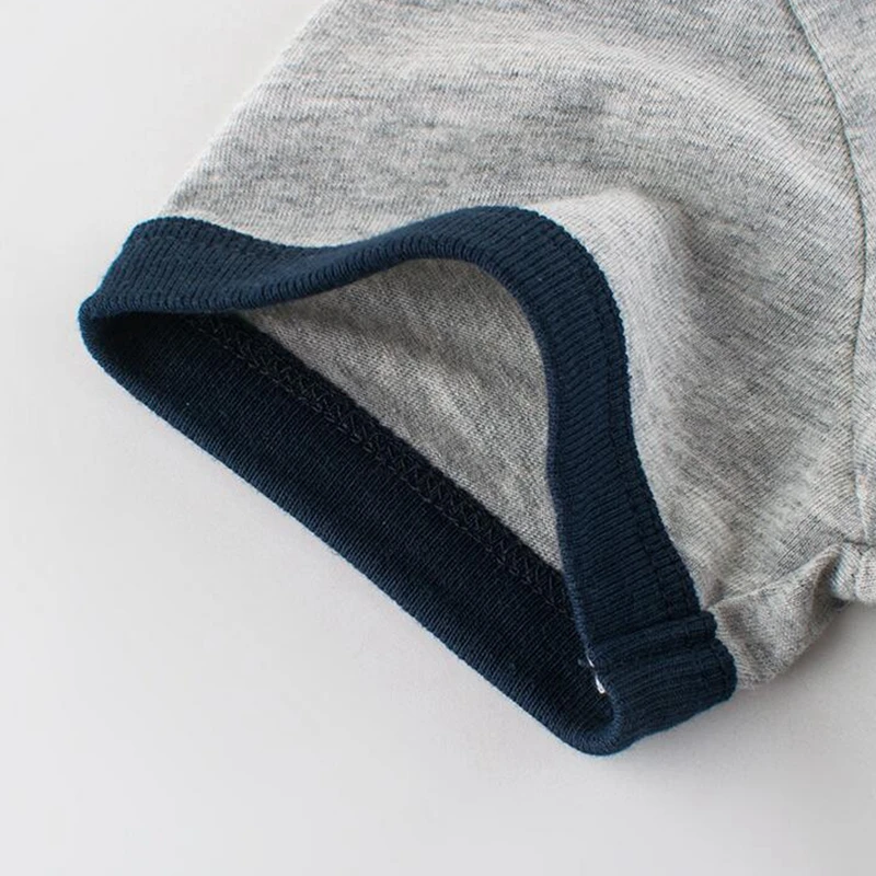 Детская одежда 2019 г. летняя футболка с короткими рукавами для мальчиков и девочек