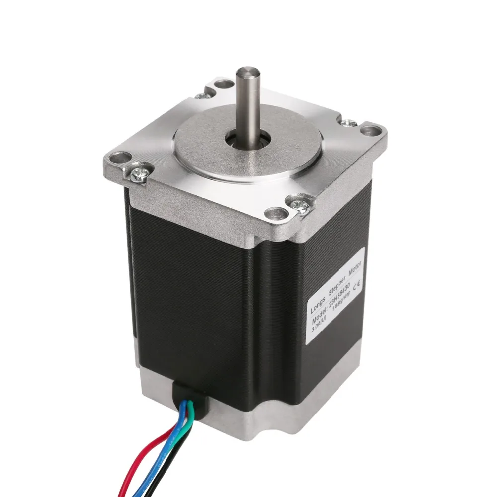 Бесплатная доставка в США/ЕС шаговый двигатель 3 оси Nema23 270oz-in 4 поводка 3.0A 3-осевая
