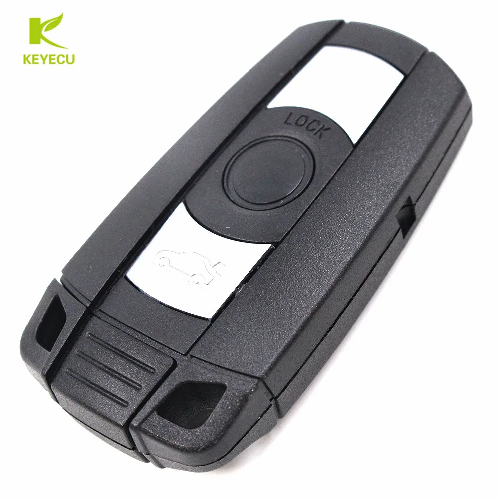 KEYECU 2 шт Интеллектуальный Smart Key 3 кнопки 315 МГц (без ключа-запись) для BMW 3/5 CAS3 серии X5