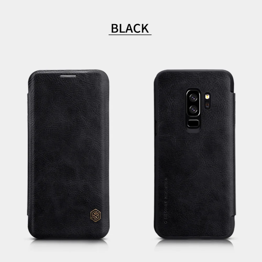 Для Samsung Galaxy S10 + Plus S10E чехол Nillkin кожаный с откидной крышкой для S9 S8 Подарок