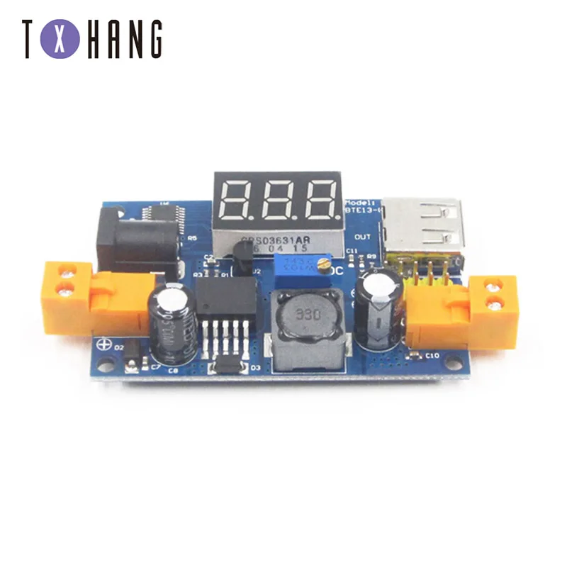 LM2596 DC понижающий CC CV модуль питания светодиодный драйвер зарядное устройство