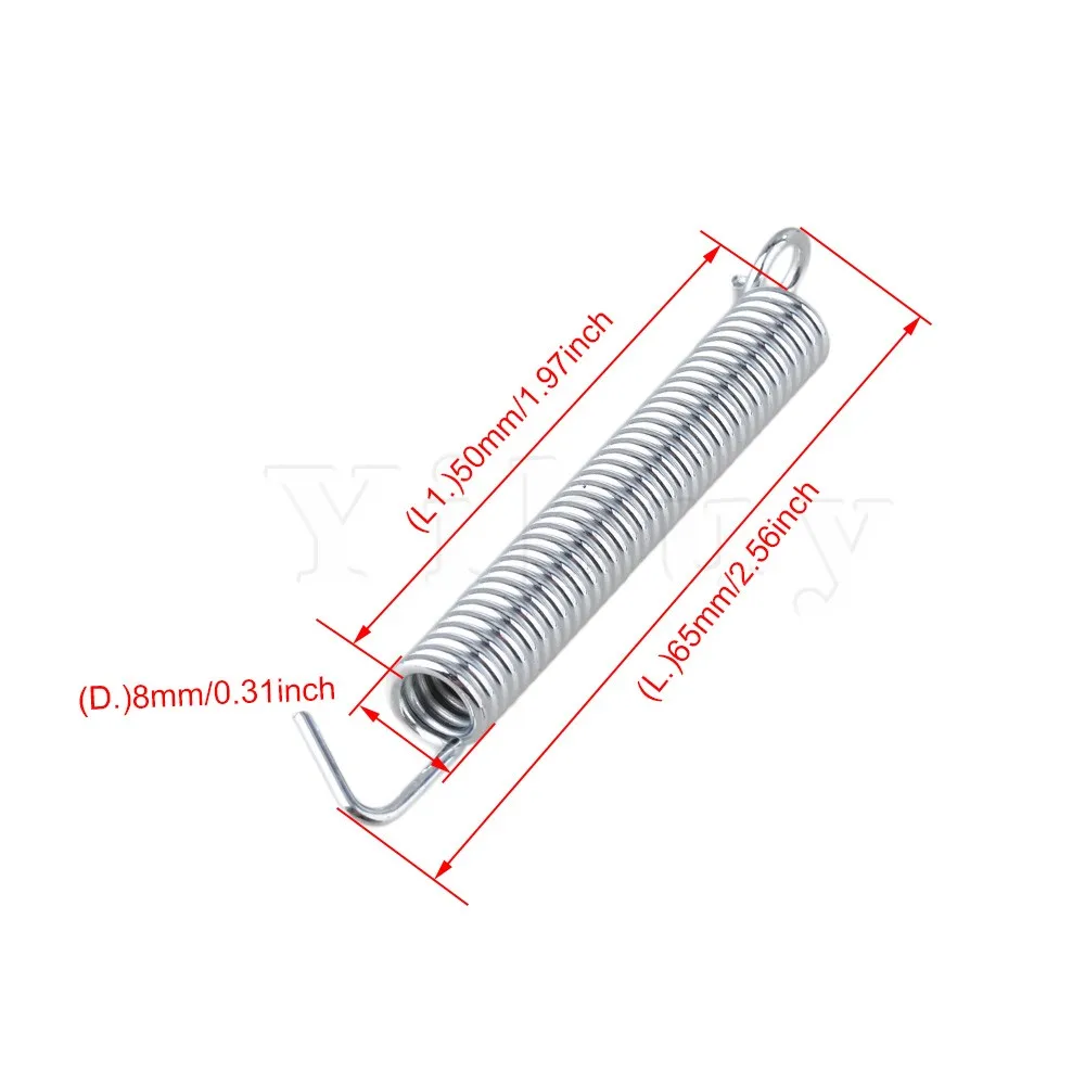 

Yibuy Guitar Tremolo Spring Springs for Guitar Pack Of 6