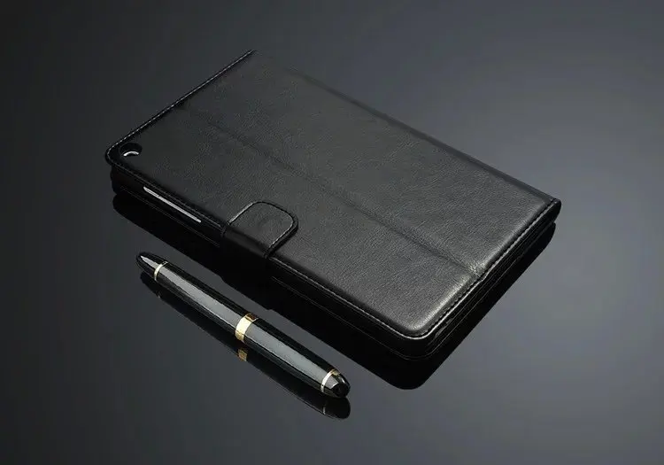 Черный Для huawei Mediapad T1 8,0 S8-701U Одежда высшего качества подставка чехол для huawei T1-823L T1-821L 8 дюймов чехол для планшета с слот для карт+ подставка для ручек - Цвет: Черный