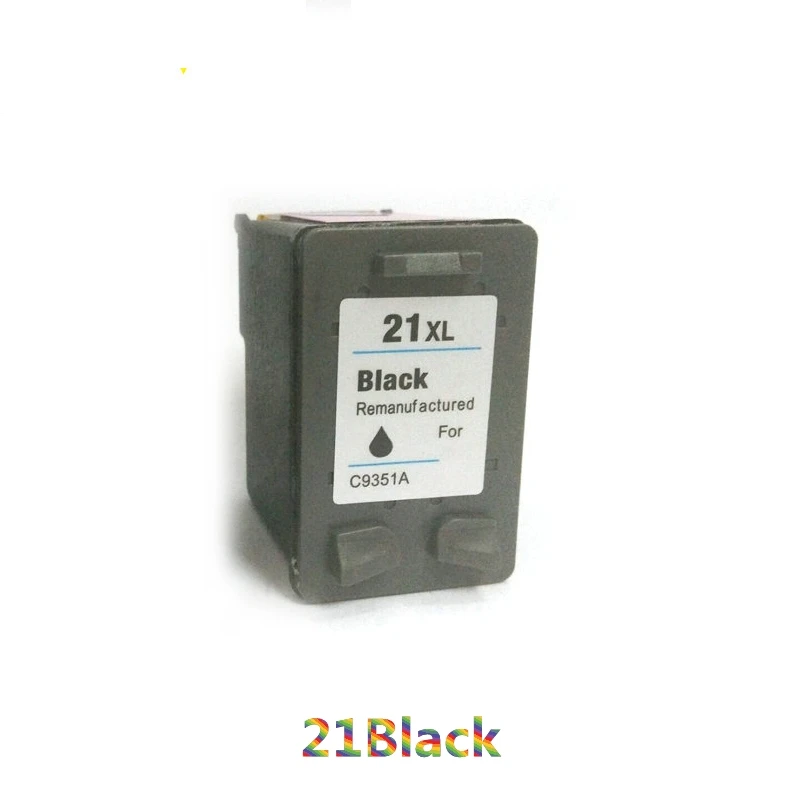 

Vilaxh For hp 21xl compatible ink cartridge for hp 21 21xl Deskjet 3915 3920 3930 D2460 F2110 F2120 F2128 F2140 F2140 printer