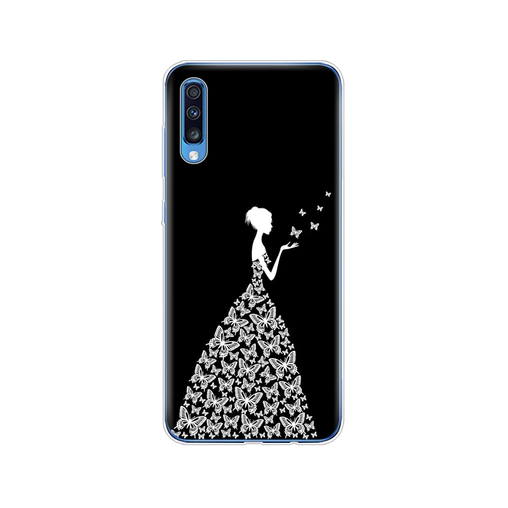 52250 Чехол для samsung A70 чехол Чехлы для мобильного телефона из мягкого силикона чехол для samsung Galaxy A70 Coque Капа 70 A705 A705F бампер - Цвет: 52250