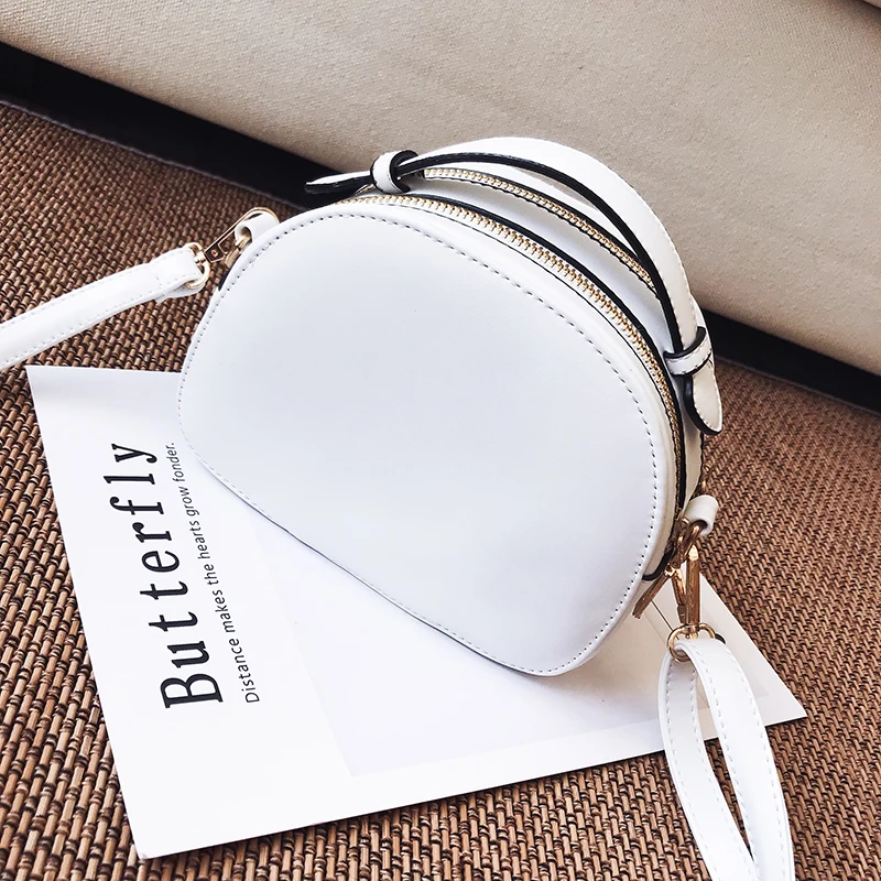 2018 Новая мода Письмо Твердые Сумка Для женщин Ruched Маленькая сумка через плечо