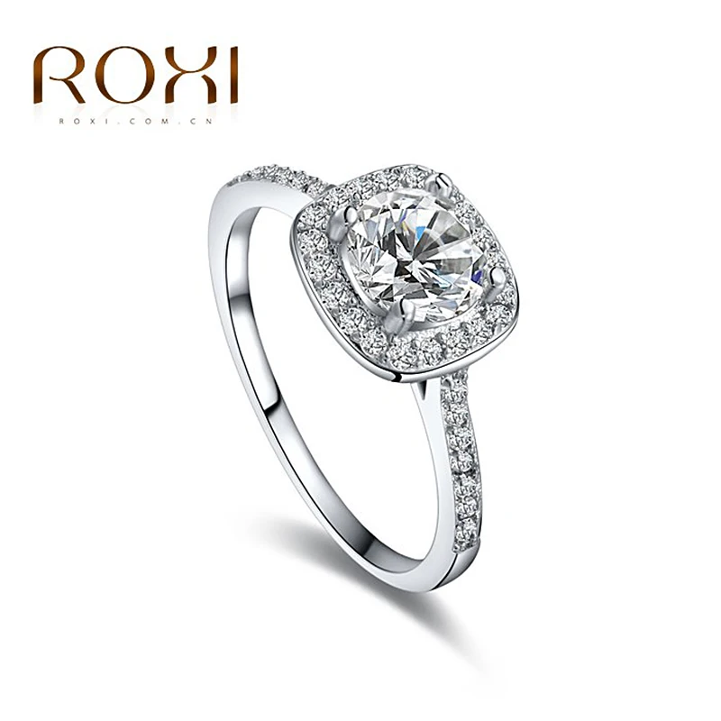2020 ROXI бренд Anillos модные ювелирные изделия кольца для женщин Белый розовое золото
