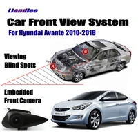 car front logo grill camera for hyundai avante 2010 2018 2015 not reverse rearview parking cam wide angle