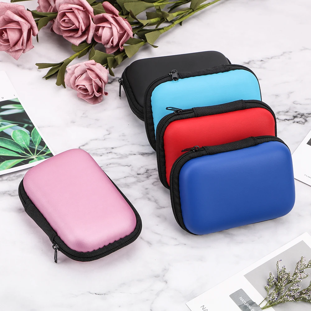 Сумка для наушников с usb кабелем цифровая сумка хранения универсальные
