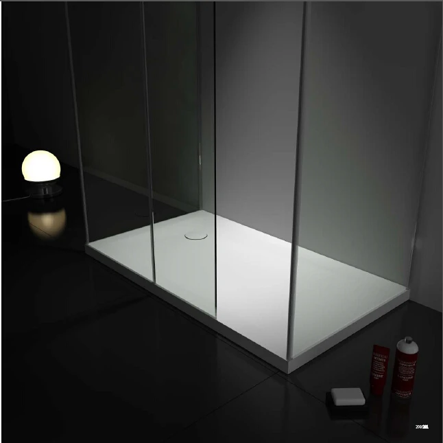 Душевая кабина из искусственного камня 1200x800x50 мм|shower tray|stone shower traypan pan |