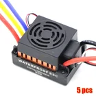 Водонепроницаемый Электрический регулятор скорости 60A RC ESC BEC, 5 шт.лот, 5,8 В, 3 А, BEC для 110 радиоуправляемых машинок, грузовиков