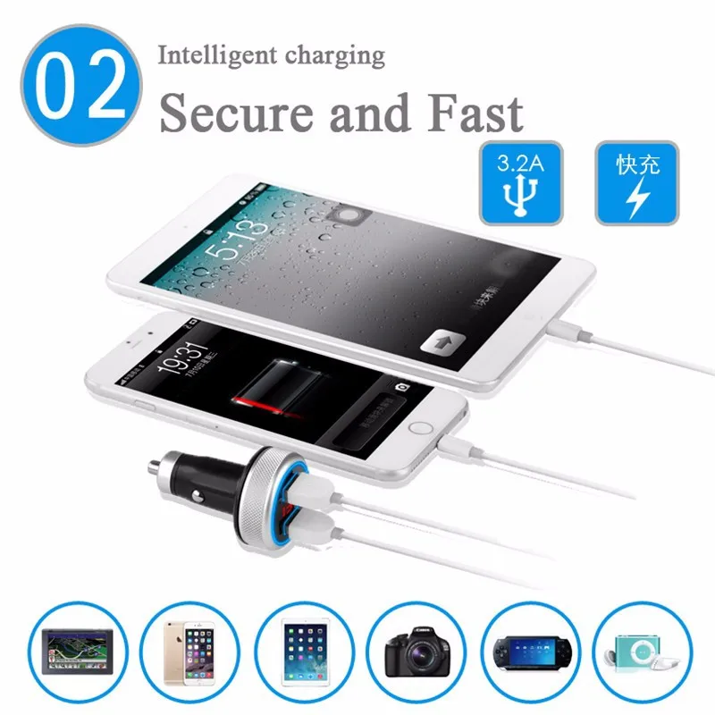 FM модулятор Bluetooth трансмиттер автомобильный комплект свободные руки звонки mp3