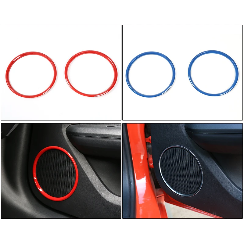 Metal Loudspeaker Cover /Frame For Ford Mustang 2015 16 17 2018 AAA028A | Автомобили и мотоциклы