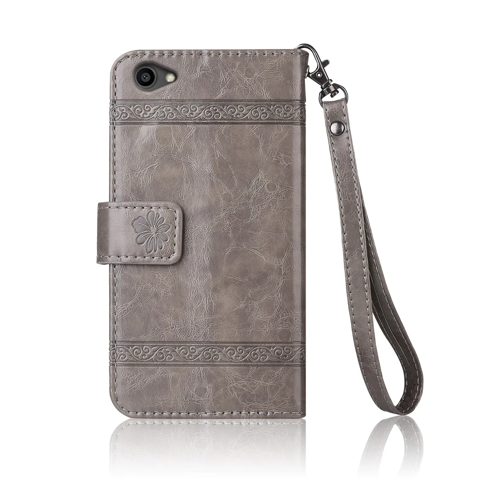 Flip Leather Case For UMIDIGI G Fundas Printed Flower 100% Special wallet stand case with Strap | Мобильные телефоны и