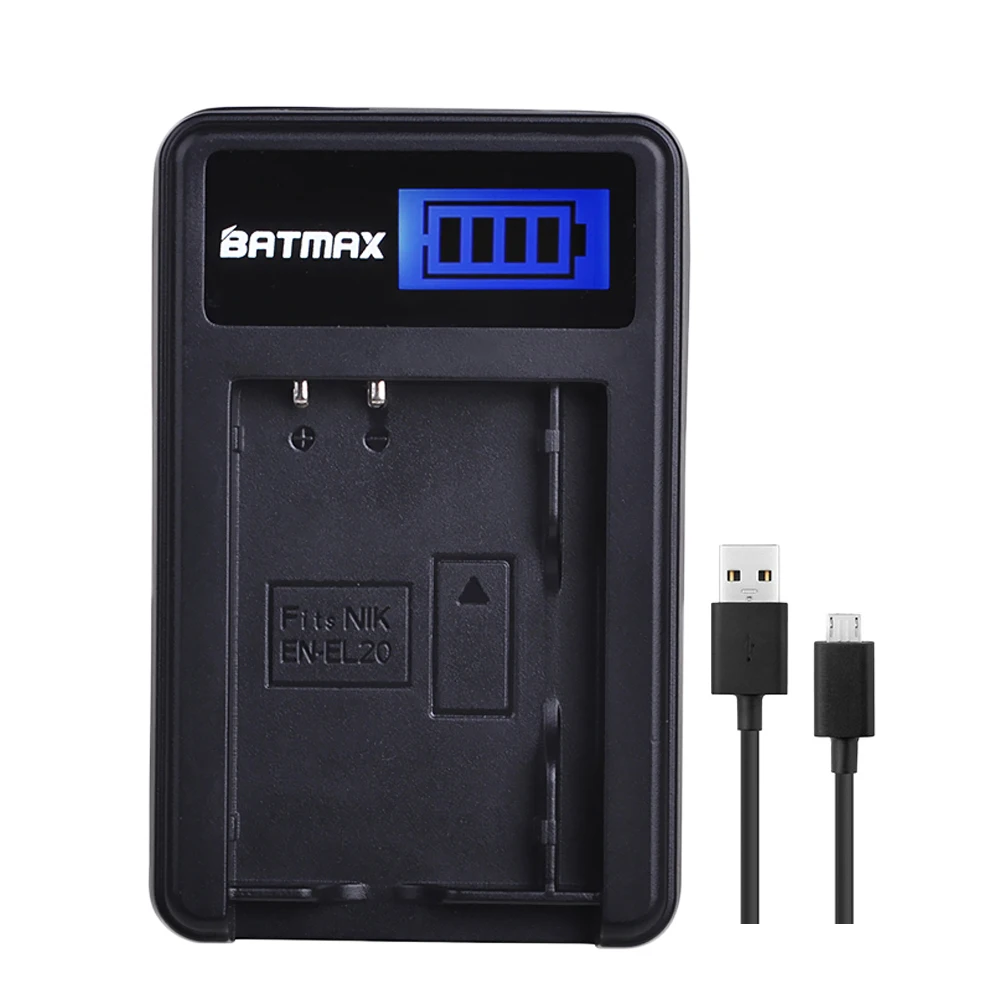 USB LCD Charger for 1200mAh EN-EL20 EN EL20 ENEL20 Rechargeable Li-Ion Battery Nikon 1 J1 J2 J3 S1 Camera Drop shipping z1 | Электроника