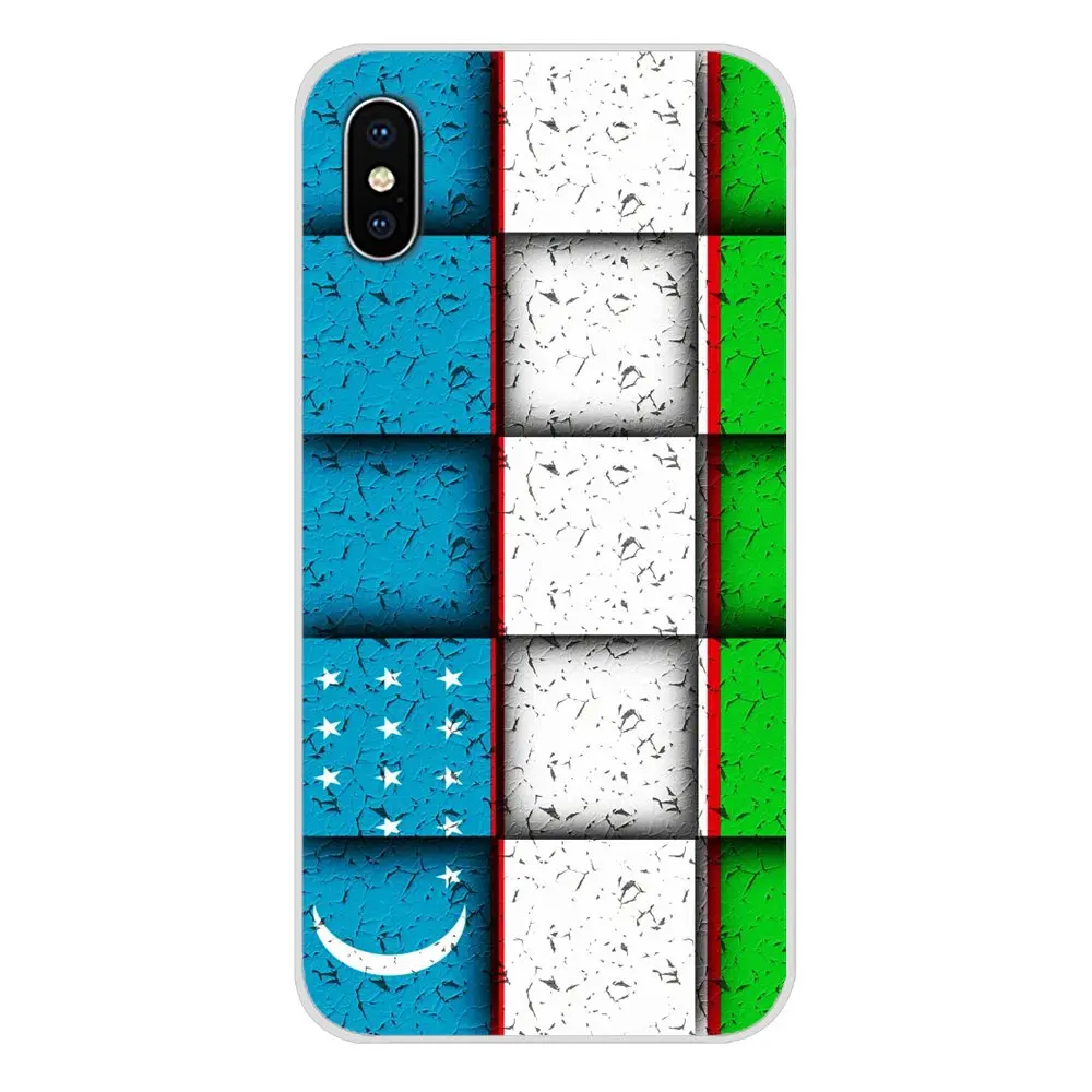 For Motorola Moto X4 E4 E5 G5 G5S G6 Z Z2 Z3 G3 G2 C Play Plus Mefans Uzbekistan Flag Banner Accessories Phone Cases Covers | Мобильные