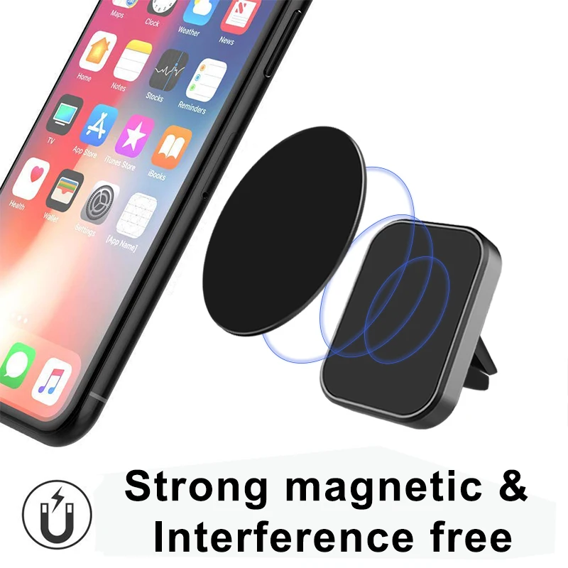 Магнитный держатель для телефона Univerola подставка iPhone Samsung вентиляционное