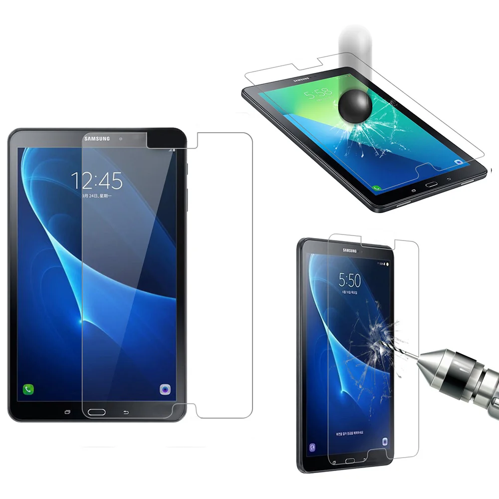 T580 9H 2.5D взрывозащищенное Закаленное стекло для samsung Galaxy Tab A 10,1() T580 T585 Защитная пленка для экрана