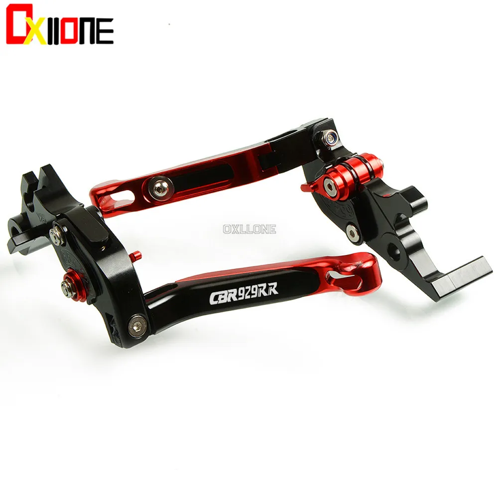 Для Honda CBR929RR CBR 929RR 929 RR 2000 2001 аксессуары для мотоциклов CNC регулируемые Складные