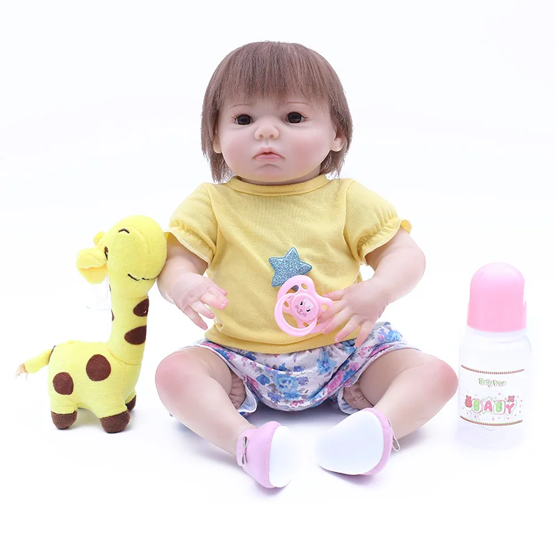 

43cm bebes reborn fashion children doll reborn gift silicone reborn baby dolls realistic newborn alive doll reborn