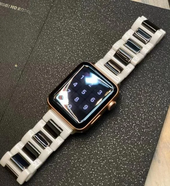 Новый керамический ремешок для Apple Watch 38 мм 42 смарт часы браслет iWatch 2 3 высокое