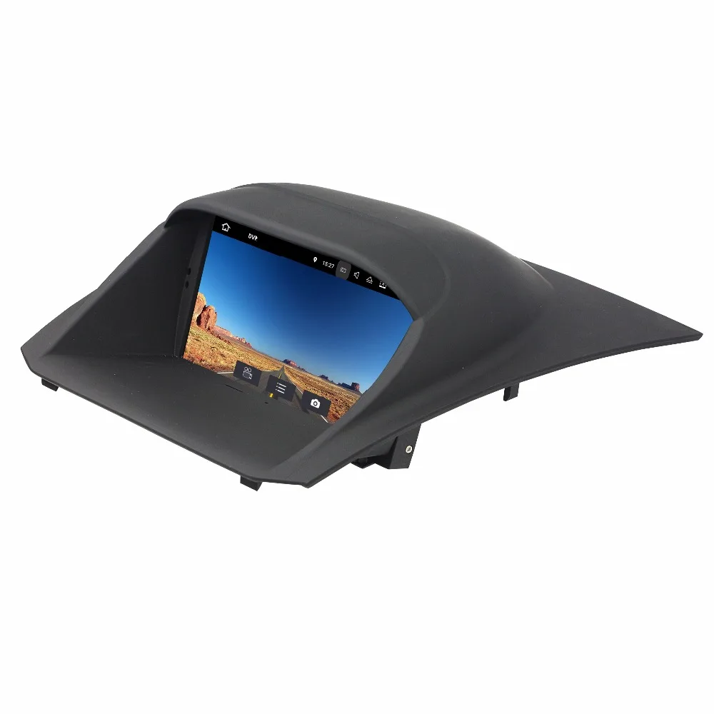 1024*600 Android 8 1 Автомагнитола DVD gps мультимедиа головное устройство для Ford Fiesta 2011 2016 с