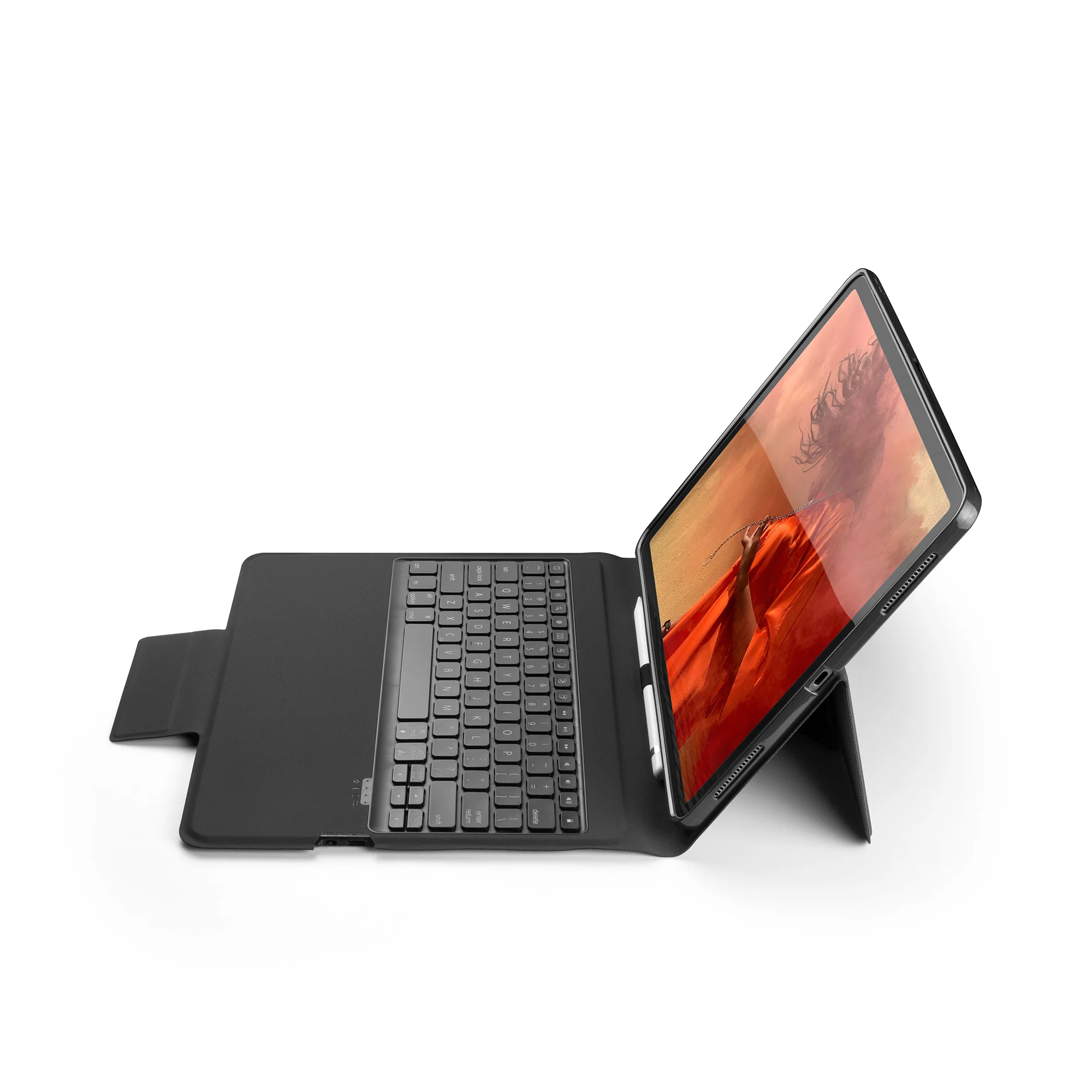 Кожаный чехол с беспроводной клавиатурой Bluetooth для iPad Pro 12 9 дюйма 2018 цветной