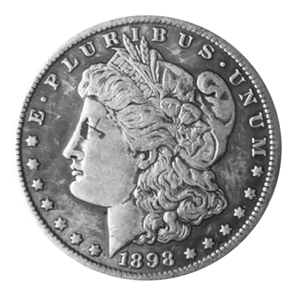 1898 Коллекционирование старого Моргана доллар США Орел памятная монета в подарок украшения