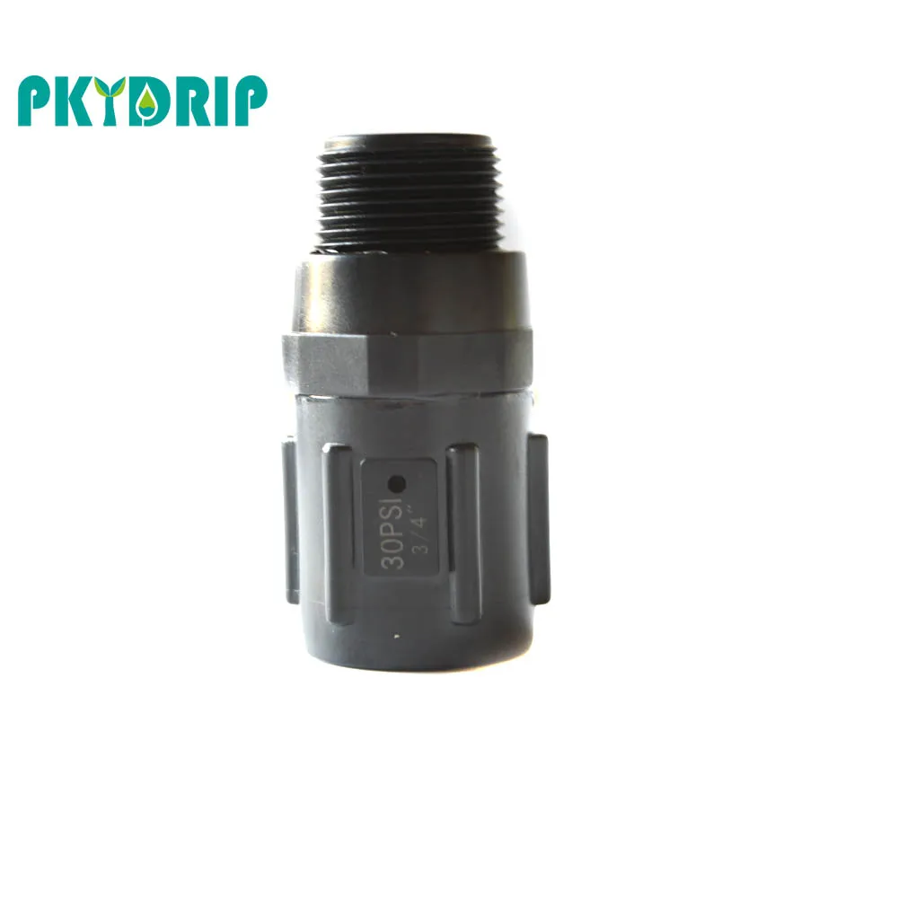 Pkydrip пластик черный 30PSI 3/4 низкий поток предустановленный Регулятор давления